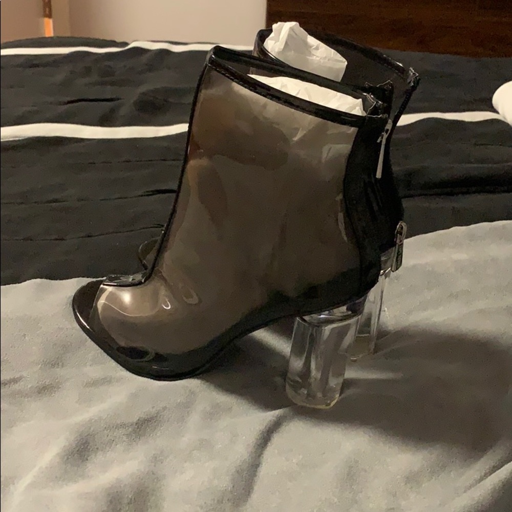 Cape Robbin Transparent Bootie - Picture 2 of 4